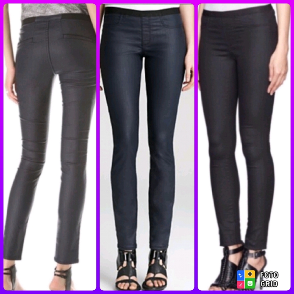 Helmut Lang Coated Leggings